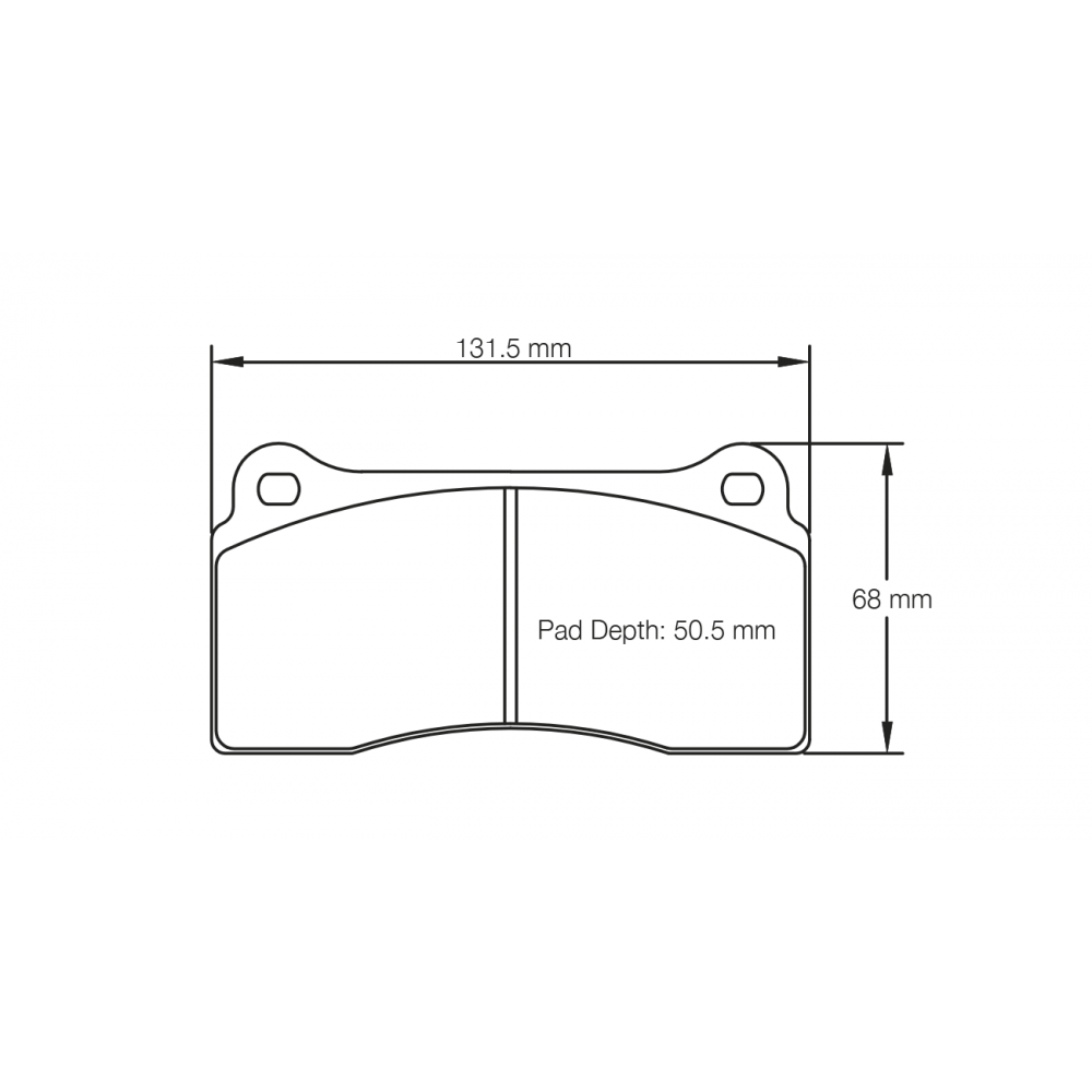 Pagid U1287 Racing Brake Pads