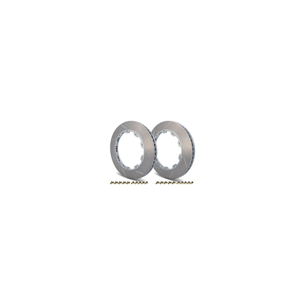 GiroDisc Rear Replacement Rotor Rings D2-238 - Porsche