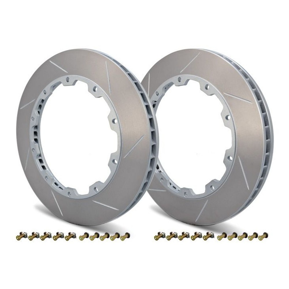 GiroDisc Rear Replacement Rotor Rings D2-287 - Porsche GT3 Cup
