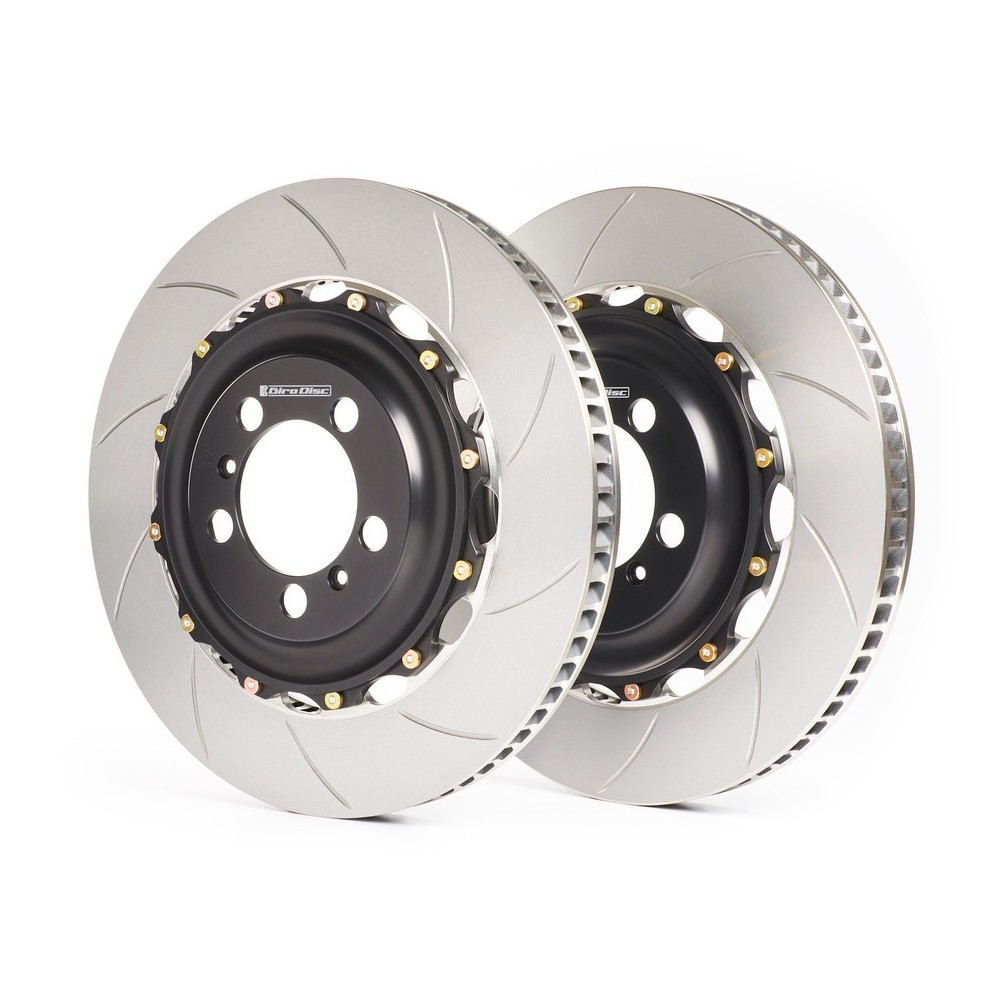 GiroDisc Front Brake Rotor Kit Slotted A2-148 - Mercedes