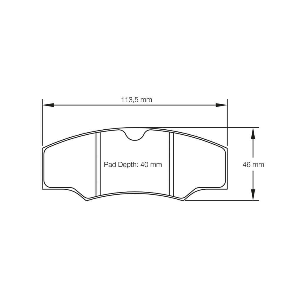 Pagid U1749 Brake Pads